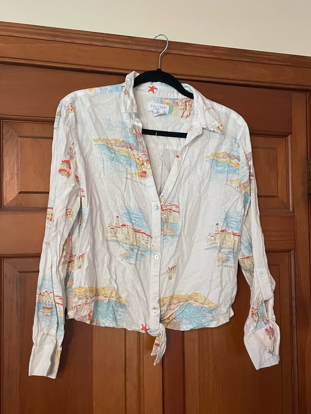 🥭Calypso st Barth linen shirt🥭